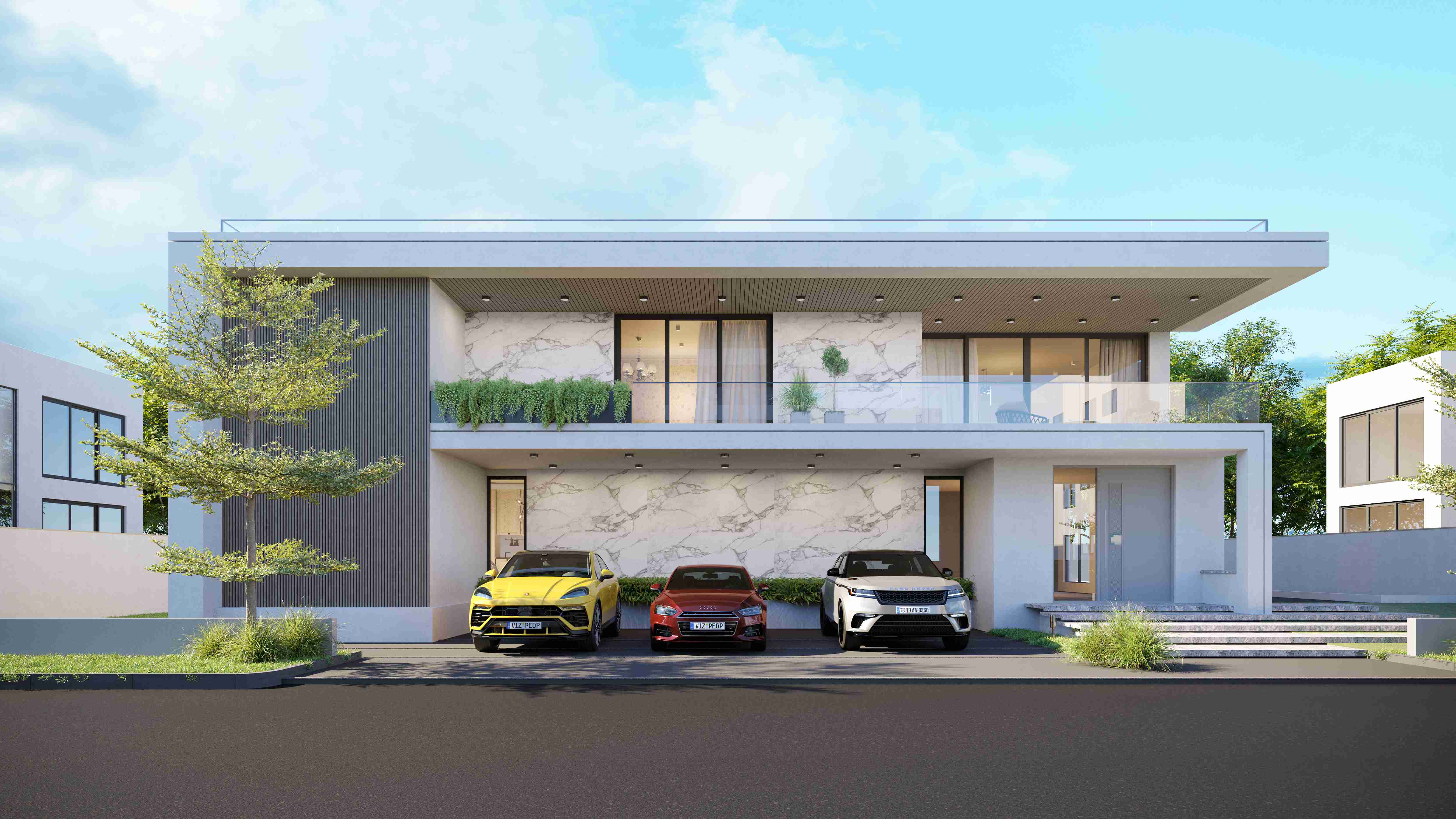 Triplex East Detail